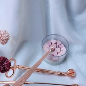 Pinça Centralizadora De Pavio Rose Aço