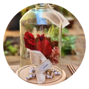 Sisters Artesanato Cúpula de Vidro