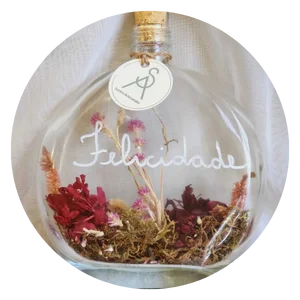 Artesanato Vidro Floral