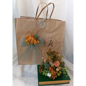 Livro Decorativo Jardim Verde - Sisters Artesanato