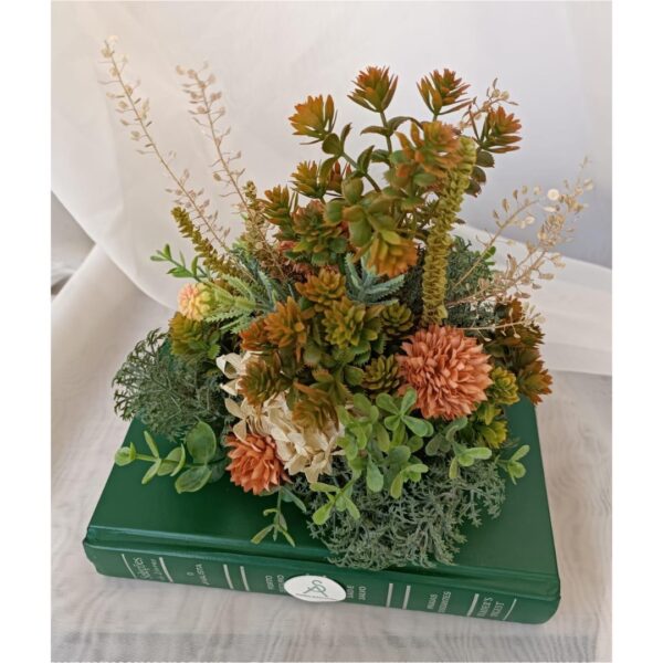 Livro Decorativo Jardim Verde - Sisters Artesanato