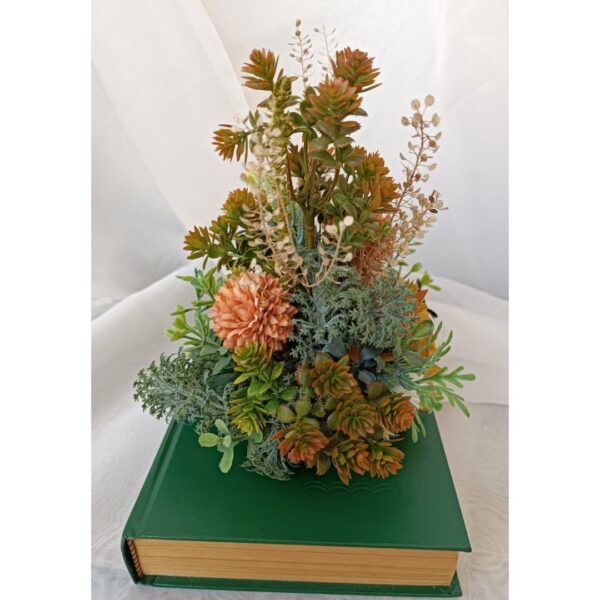 Livro Decorativo Jardim Verde - Sisters Artesanato